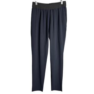 Claudie Pierlot Elastic Waist Pull-On Pant Navy Blue Size M